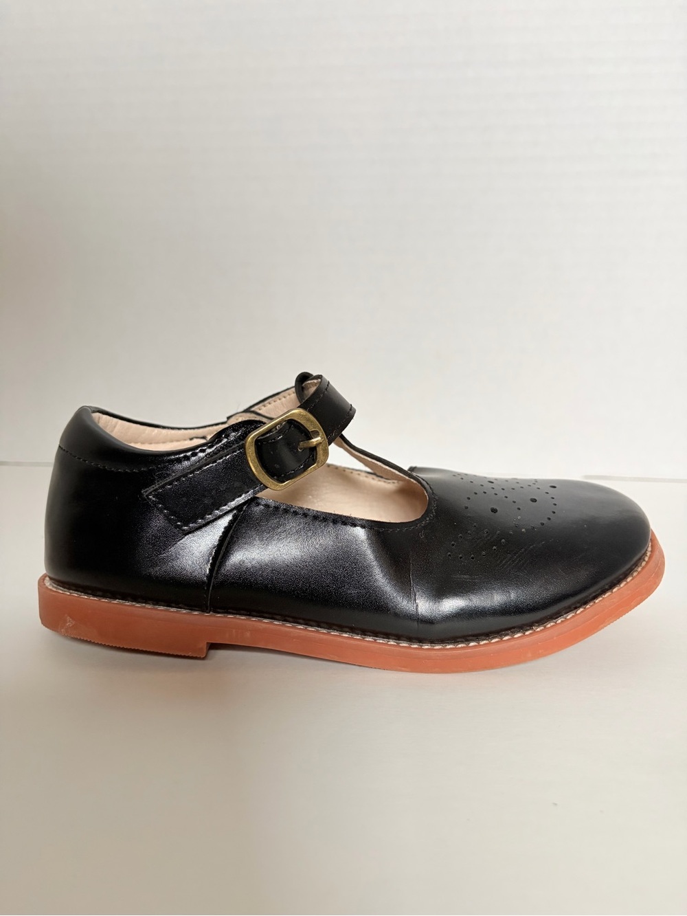 Mary Jane Dress Shoes School Uniform Round Toe Classic Black Girls Kids Size 1